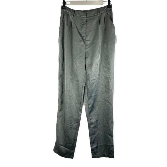 Ooberswank Pants - OoberSwank silk silver pant